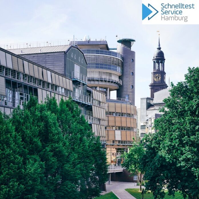 Neues Corona-Testzentrum am Baumwall