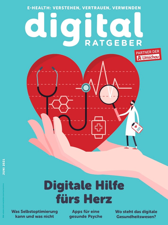 Digitale Hilfe für Herz und Psyche: Digital Ratgeber mit relevanten Tipps und App-Tests / Herz- und Psycho-Apps im Check / wie sich Angst und Depression online behandeln lassen